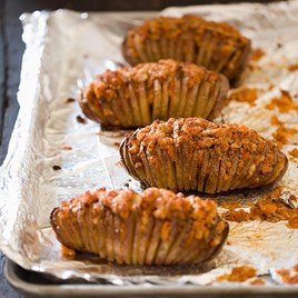 Crispy Baked Potato Fans